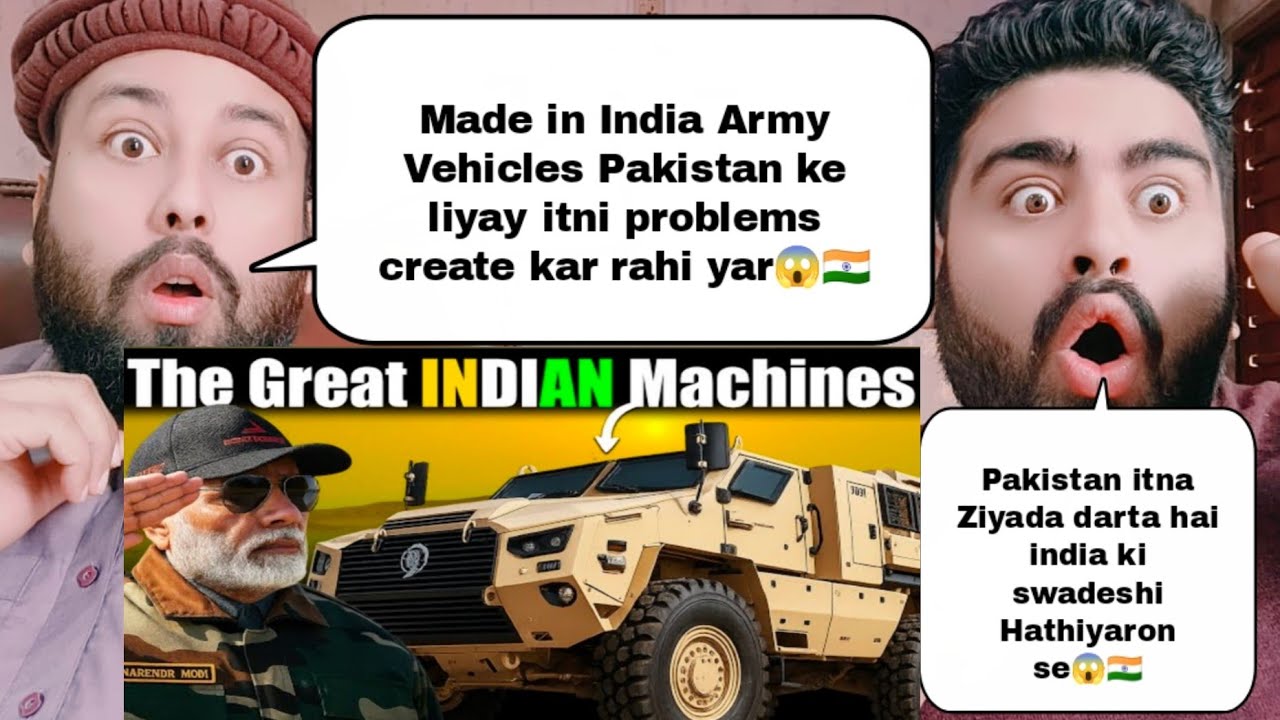 Why Made in INDIA Army Vehicles Worrying Pakistan So Much | Pakistani Reaction