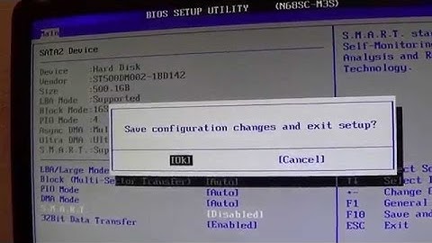 Как убрать ошибку Hard Disk:S.M.A.R.T. Status BAD, Backup and Replace
