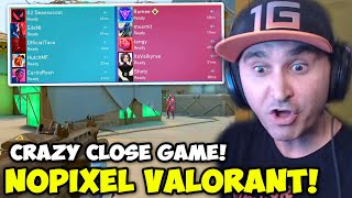 Summit1g Goes HARD In A Valorant Game With NoPixel Streamers feat Ramee, Shotz, Valkyrae & More!