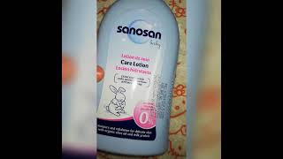 ريفيو عن Care lotion Sanosan للرضع والأطفال وتجربتي معاه ورائي فيه 💎