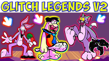 FNF Character Test | Gameplay VS My Playground | Glitched Legends V2