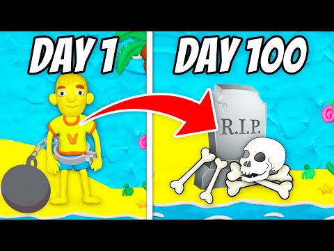 LOCKED On an ISLAND For 100 Days! | 12 locks