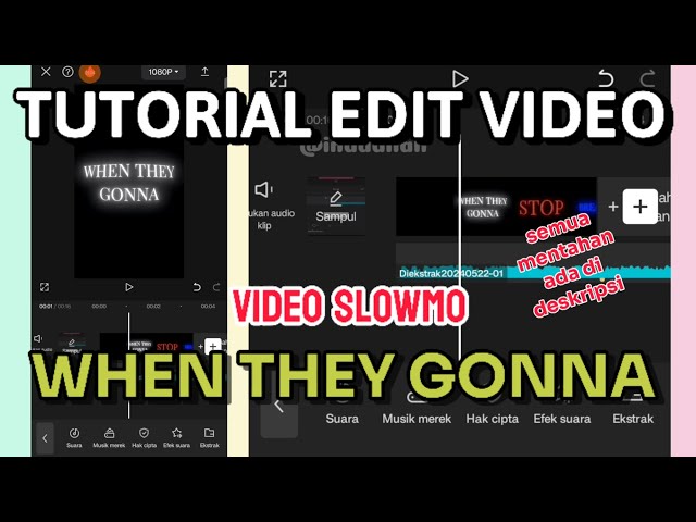 TUTORIAL EDIT VIDEO SLOWMO WHEN THEY GONNA class=