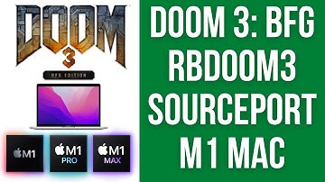 How To Install Doom 3: BFG On M1 Mac Source Port Native ARM RBDOOM-3-BFG & Resurrection of Evil