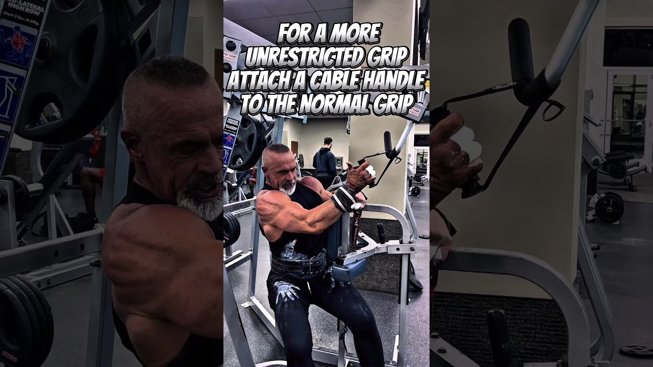 TRY THIS HACK FOR A BETTER GRIP WHILE DOING PULL DOWNS