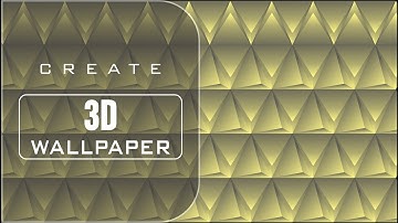 How to Create 3D Abstract Design Wallpaper  in Corel Draw