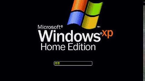 Windows XP Home Edition Boot Screen!