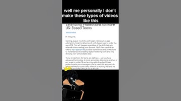 Youtube using AI to check your age??