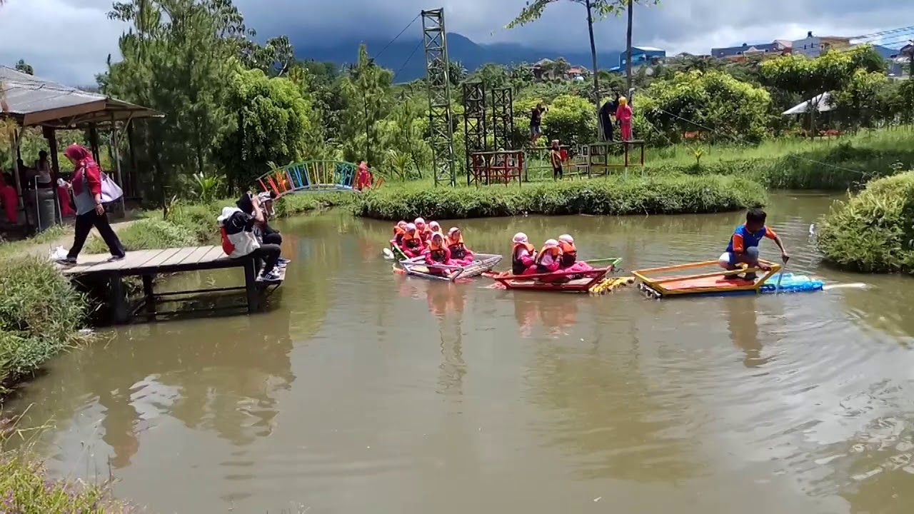 Kampoeng Kidz wahana outbound di kampung kids batu