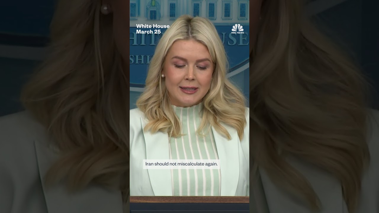 Iran rejects latest U.S. peace plan as White House calls negotiations 'productive'