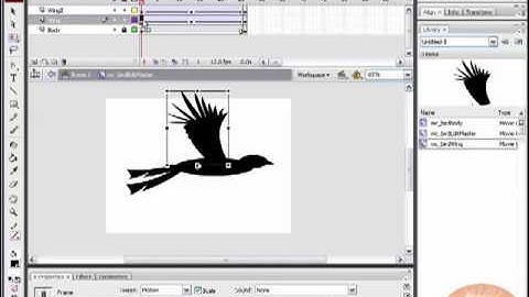 Dynamic Flying Birds: Flash Tutorial! Place Movieclips w/ AS 3.0