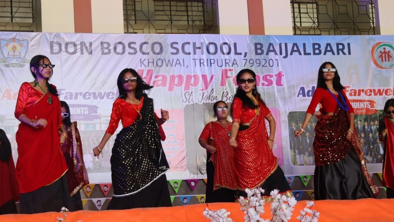 NEPALI DANCE BY CLASS VII || DBSB FEAST CUM FAREWELL|| Intas Jz Official 