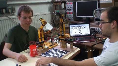 CheckersBot  - Part I: Demo of the system (English subtitles)