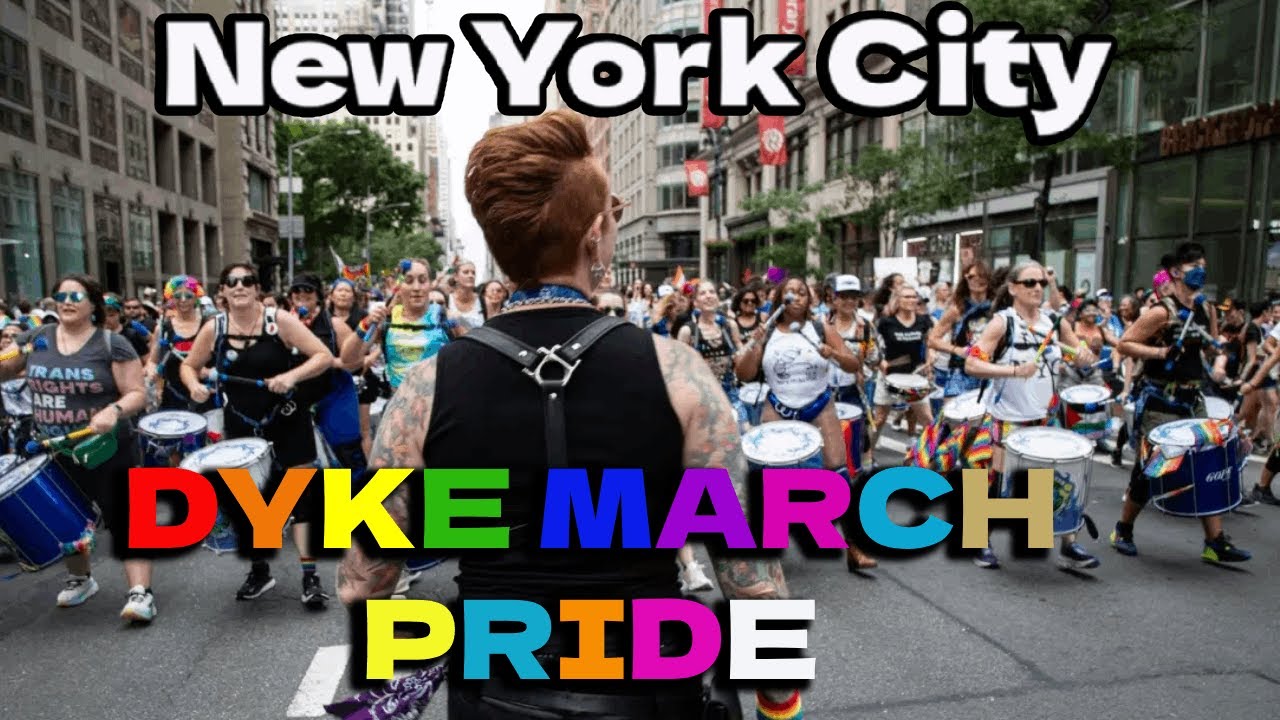 🗽 NYC Pride Day 2 Women's /Lesbian Dyke March  2025 