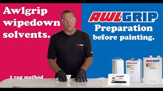 Awlgrip wipe down solvents: prepping the surface before paint by Fiberglass Florida 2,281 views 3 years ago 4 minutes, 17 seconds