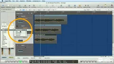 Flex Time Editing - Flexing Apple Loops