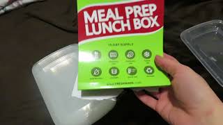 Freshware Meal Prep Lunch Box Review