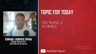STS TOPIC 2 | SCIENCE
