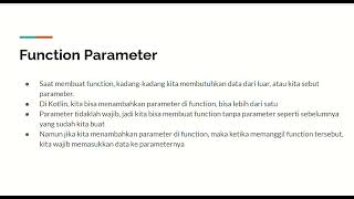 belajar korlin dasar 20) function parameter