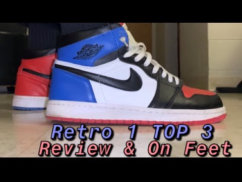 Air Jordan 1 Top 3 Review On Feet Youtube