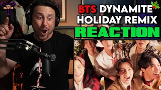 BTS (방탄소년단) Sing &#39;DYNAMITE&#39; with Me (Holiday Remix) | REACTION!