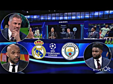 Real Madrid vs Man City 3-1(6-5) Post Match Analysis by Thierry Henry, Carragher & Micah Richards