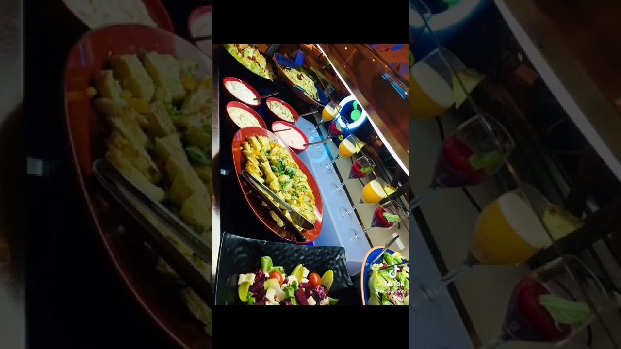 Around the world :dinner buffet at Aphrodite hills hotel Cyprus!!!