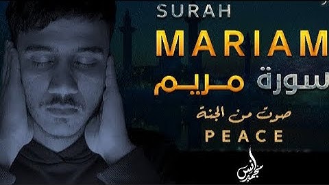 سورة مريم كاملة || صوت ينسيك هم الدنيا من جمال صوته ♥️ || القارئ انس محمد || surat maryam