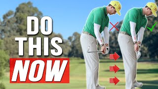 Golf Takeaway Too Far Inside ➜ FIX INSTANTLY & EASILY