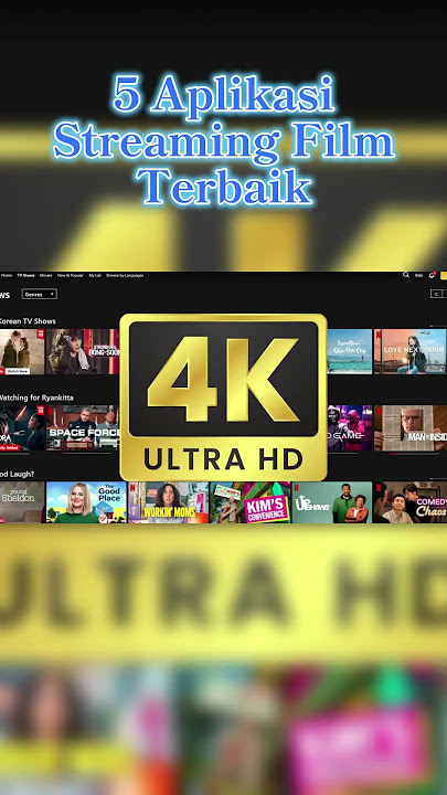 5 Aplikasi Streaming Film Terbaik #nonton #film