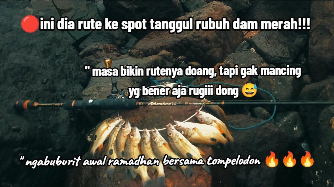 🔴 Rute ke spot tanggul rubuh dam merah muara baru|| ngabuburit asyik bareng tompelodon 💥💥💥