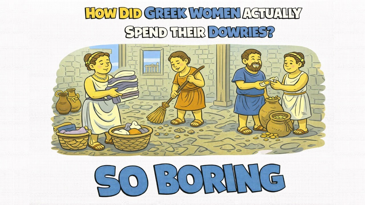 The Sleepy Historian | How Did Greek Women Actually Spend Their Dowries?