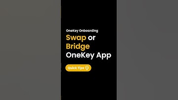 How to Swap or Bridge in OneKey App? #swap #investing #crypto #wallet #bitcoin #ethereum