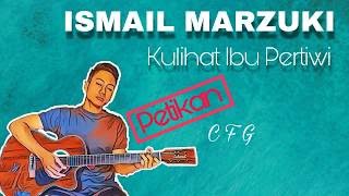 (Tutorial Gitar Pemula) ISMAIL MARZUKI - Kulihat Ibu Pertiwi(lirik&chord di deskripsi)