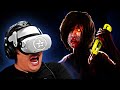 Running and Screaming in a Haunted VR House