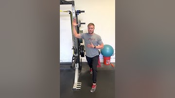 Split-Stance 90/90 ER/IR Holds on Rack