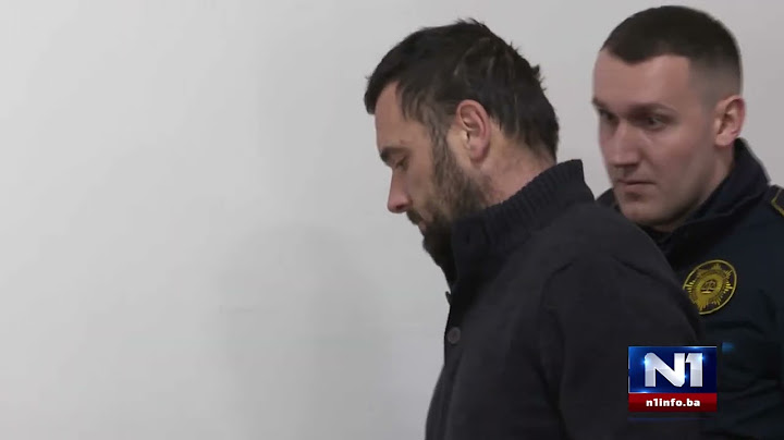 Ulazak u sudnicu Emira Selimovića osumnjičenog ubice iz Kalesije