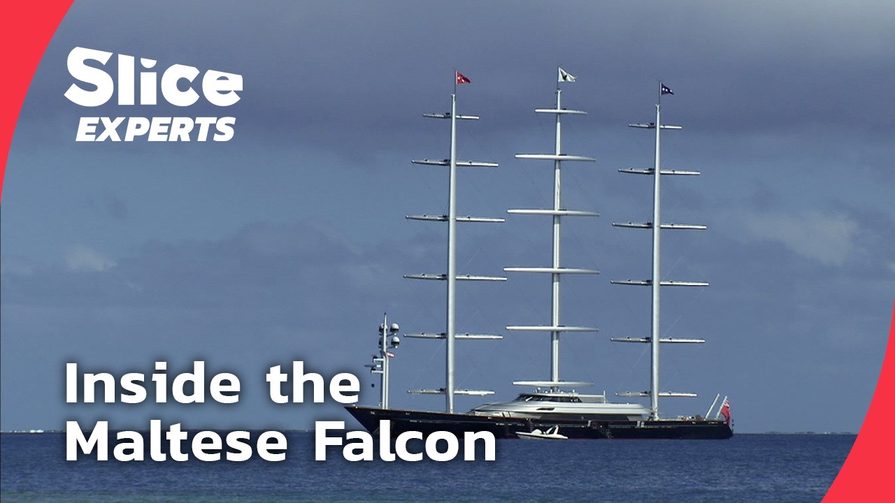 How the Maltese Falcon’s Impossible Rig Works | SLICE EXPERTS - YouTube