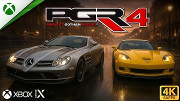 Project Gotham Racing 4 - Xbox Series X™ Gameplay | 4K Ultra HD 60FPS