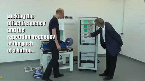 Installation of an Optical Frequency Comb vs. time (2012)