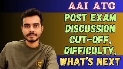 AAI ATC Exam Analysis & Next Steps | Cutoff Prediction + Future Strategy