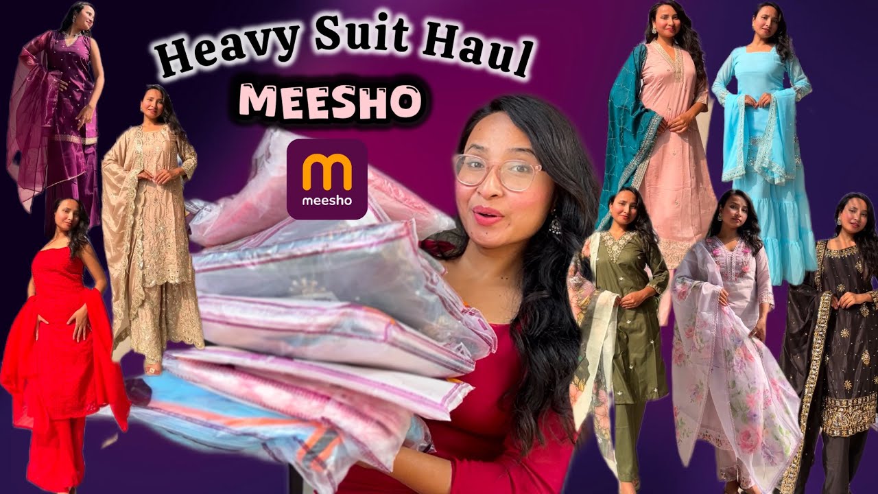 Heavy suit huge Meesho haul ||  kurta set haul ||