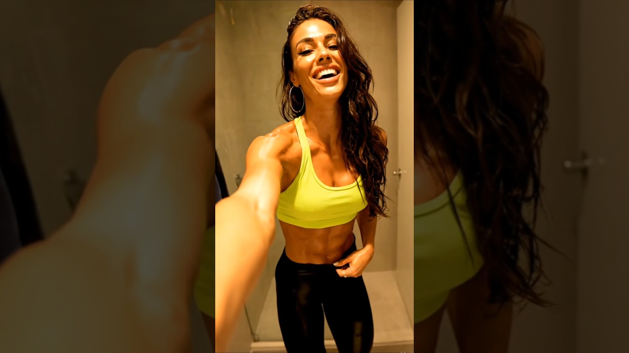 Oblique Line Tease😵‍💫 Brazilian Fitness Goddess😍😍 