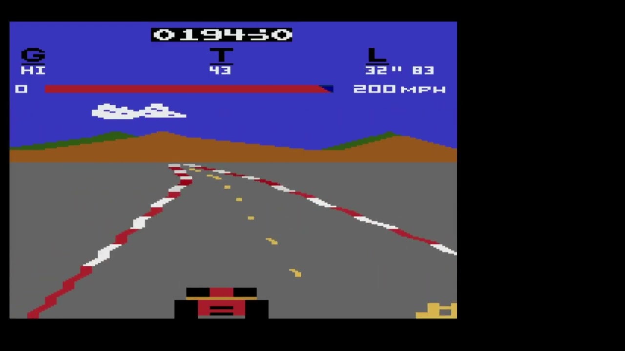 Pole Position Atari 2600 Gameplay February 2026