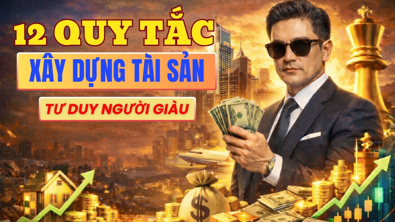 12 QUY TẮC Xây Dựng Tài Sản GIÚP TỰ DO TÀI CHÍNH - Tư Duy Người Giàu