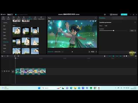 Transition Effect on CapCut Tutorial! How You Can Apply Cube Transition Effect in CapCut PC?