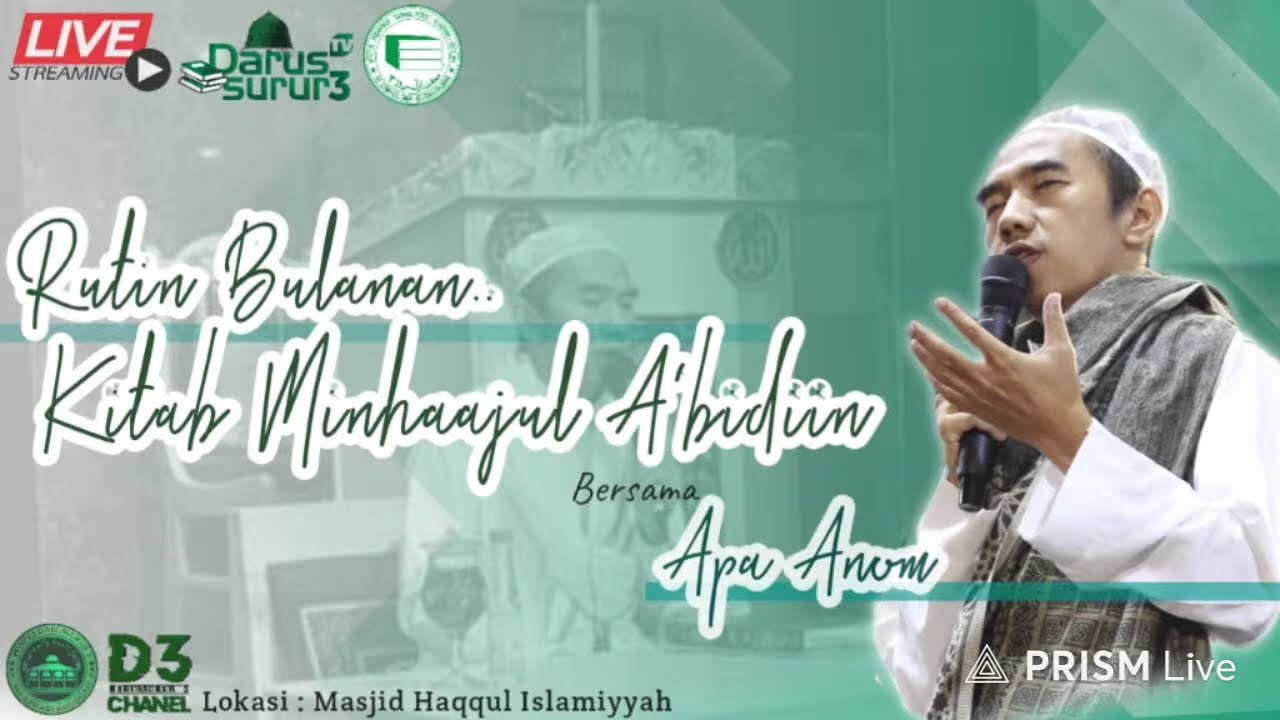 KITAB MINHAAJUL ‘ABIDIIN, HAL.13 ( jajar ti handap)