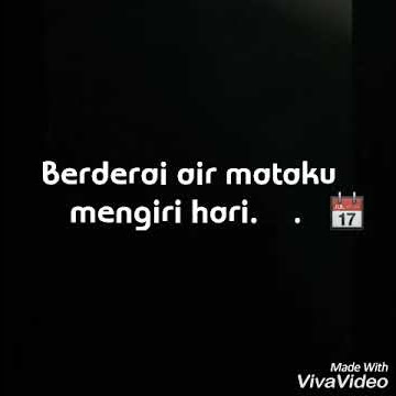 Air Mata Persandingan Status WA ❤