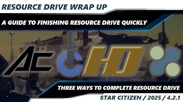 Star Citizen 4.2.1 | 3 UNIQUE Ways to Complete Resource Drive | The BEST Strategies! |