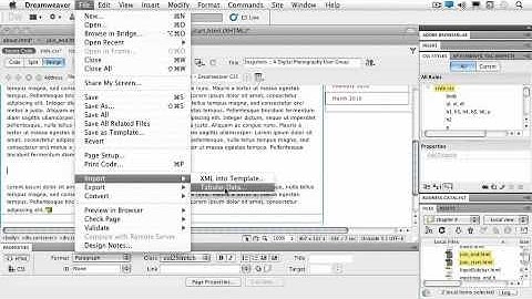 Dreamweaver CS5. Tutorial. Fonts & text on the web (2 of 5).wmv